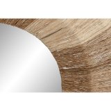 Vgspejl Home ESPRIT Brun Natur Boho 87 X 8 X 87 CM #3