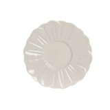 S�t med 6 kopper og underkopper Home ESPRIT Hvid Porcel�n 120 ml #5