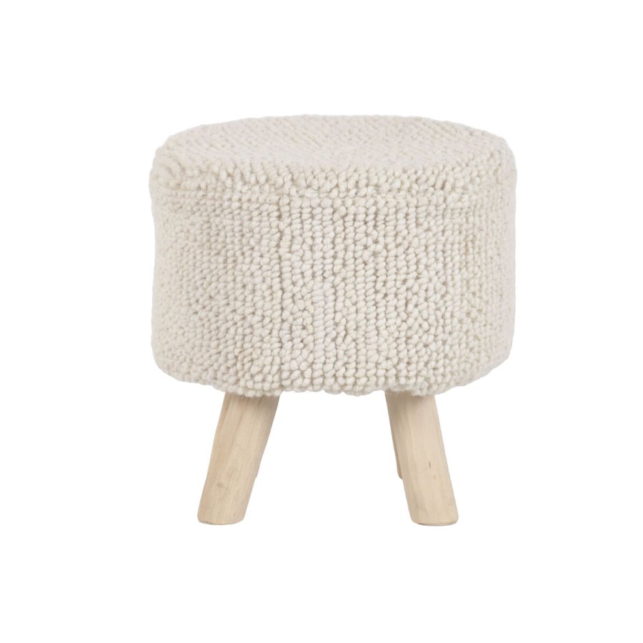 Fodst�tte Home ESPRIT Beige Boho 40 x 40 x 40 cm #2