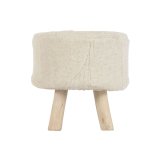 Fodst�tte Home ESPRIT Beige Boho 40 x 40 x 40 cm #2