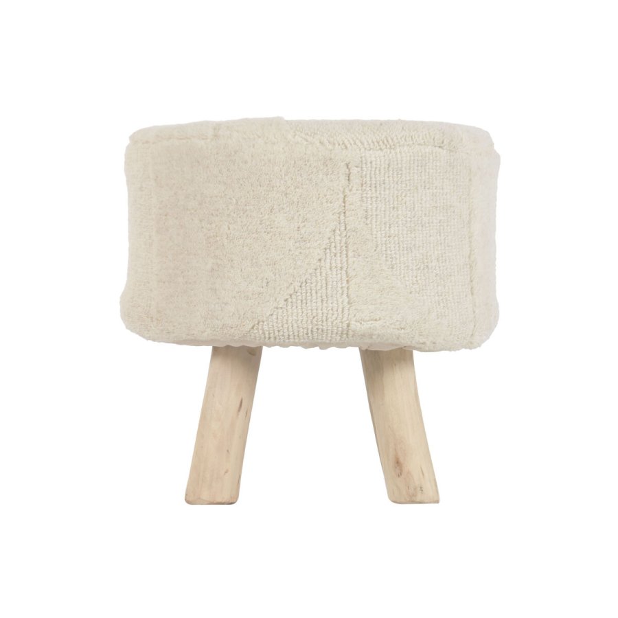 Fodst�tte Home ESPRIT Beige Boho 40 x 40 x 40 cm #2