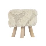 Fodst�tte Home ESPRIT Beige Boho 40 x 40 x 40 cm #2