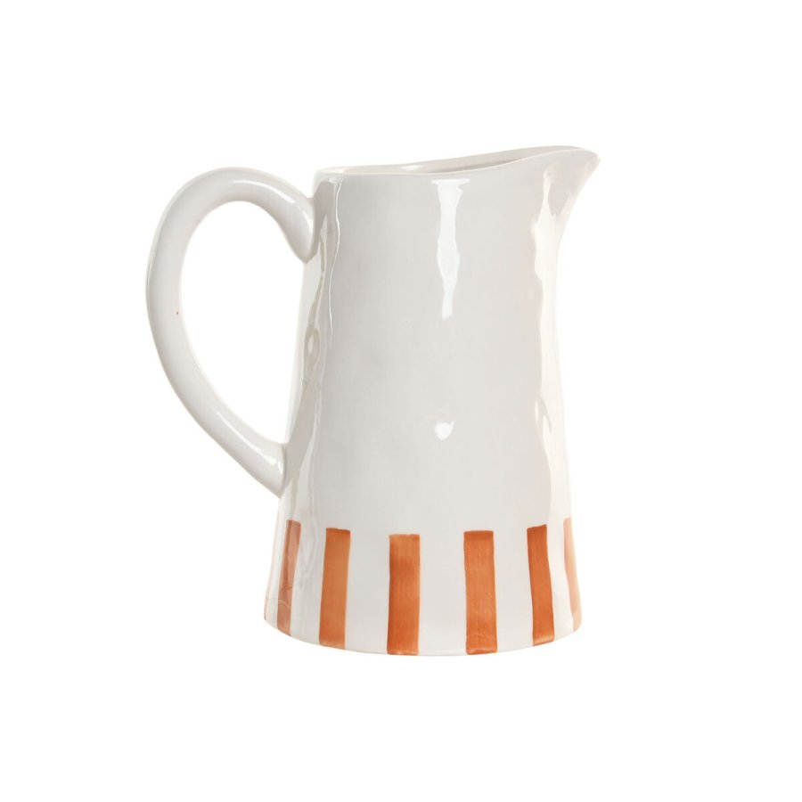 Glasflaske Home ESPRIT Gul Bl� Hvid Dolomite Citron Orange Middelhavet 750 ml #4