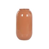Vase Home ESPRIT Terrakotta Jern Urban Lakeret 40 x 40 x 70 cm #1