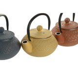 Tekande Home ESPRIT Gul Bl� Orange Rustfrit st�l Jern 300 ml (3 enheder) #2