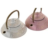 Tekande Home ESPRIT Hvid Pink Rustfrit st�l Jern 400 ml (2 enheder) #4