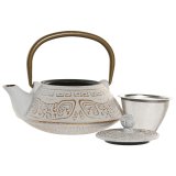 Tekande Home ESPRIT Hvid Pink Rustfrit st�l Jern 400 ml (2 enheder) #2