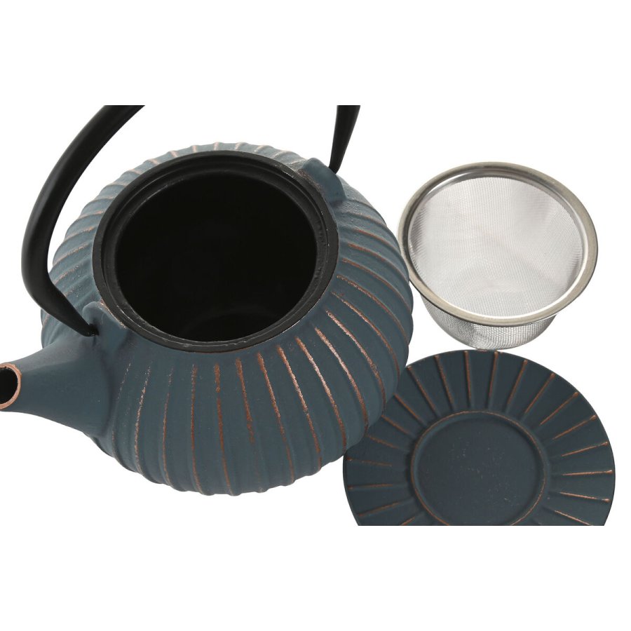 Tekande Home ESPRIT Turkisbl� Rustfrit st�l Jern 850 ml #4