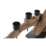 Lyseholder Home ESPRIT Jern Teak #2