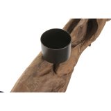 Lyseholder Home ESPRIT Jern Teak #4