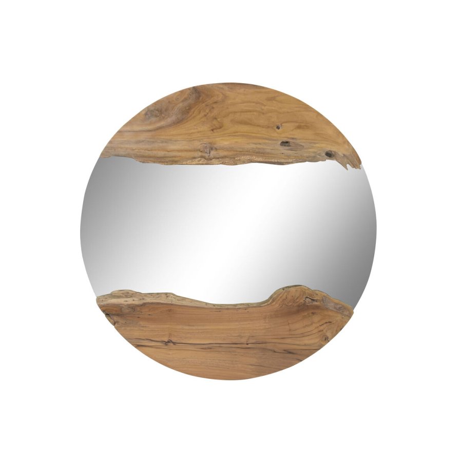 Vgspejl Home ESPRIT Brun Bali 100 x 5 x 100 cm #1