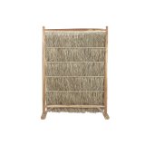 Sammenfoldelig sk�rm Home ESPRIT Natur Teak Fiber 130 X 30 X 180 CM #1
