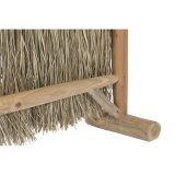 Sammenfoldelig sk�rm Home ESPRIT Natur Teak Fiber 130 X 30 X 180 CM #5