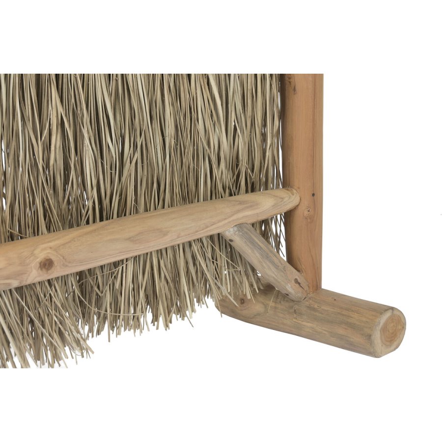 Sammenfoldelig sk�rm Home ESPRIT Natur Teak Fiber 130 X 30 X 180 CM #5