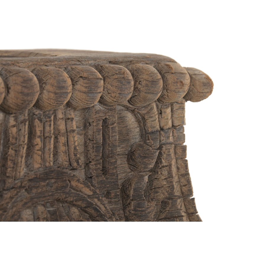 Lyseholder Home ESPRIT Teak 26 x 26 x 30 cm (2 enheder) #4