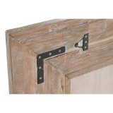 Fritst�ende spejl Home ESPRIT Hvid Natur Teak 100 x 7 x 180 cm #6