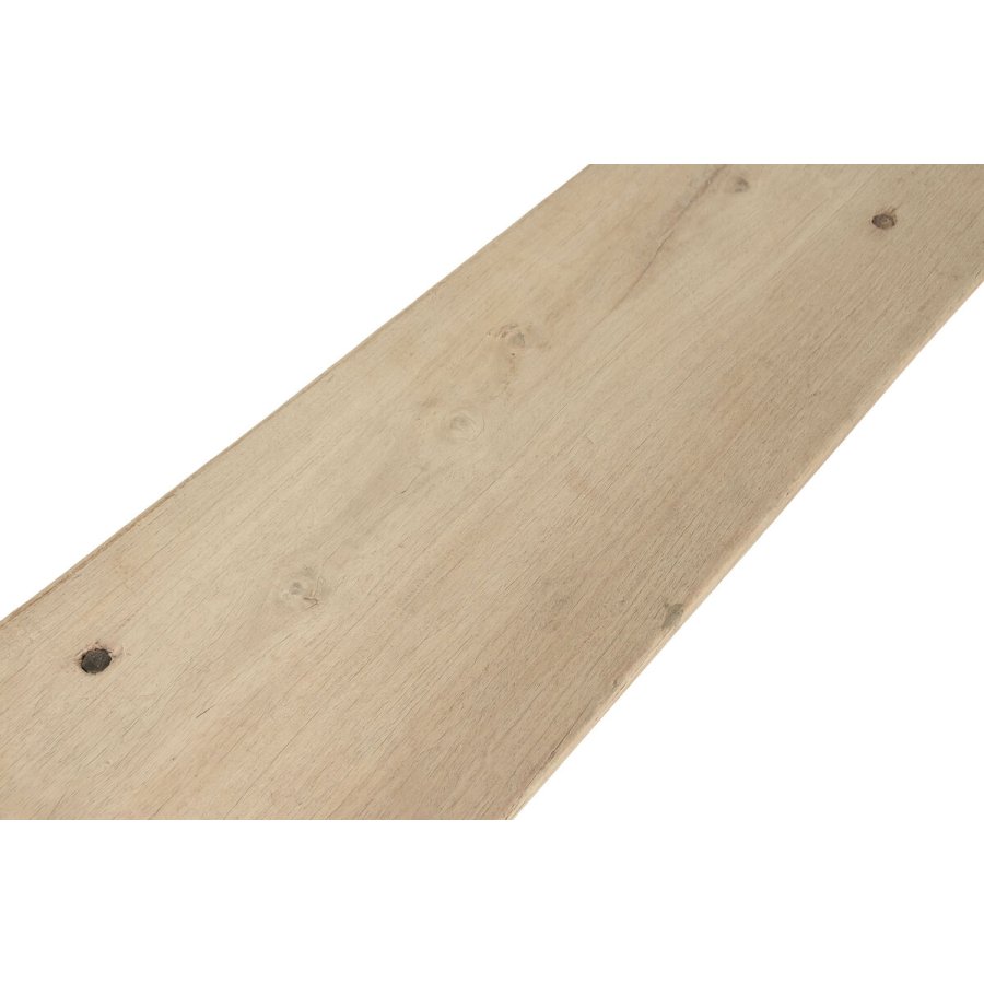 B�nk Home ESPRIT Sort Natur Jern Teak 152 X 41 X 46 CM #4