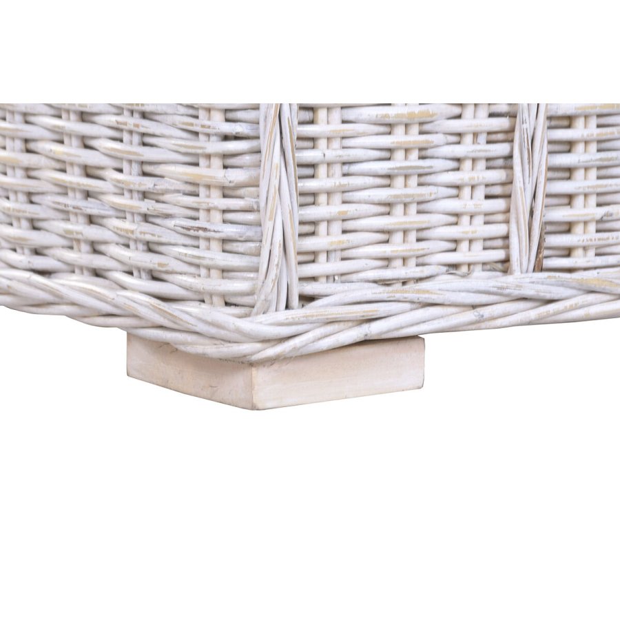 L�nestol Home ESPRIT Hvid 100 x 78 x 68 cm #7