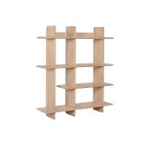 Multifunktionel, just�rbar l�g�bner til glas, d�ser og flasker Home ESPRIT Tr� 90 X 22 X 100 CM #1