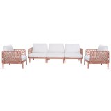 Havesofa Home ESPRIT Terrakotta 222 X 74 X 70 CM #3