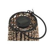 Solcellelampe Home ESPRIT Brun Sort 24 x 24 x 44 cm (4) #2