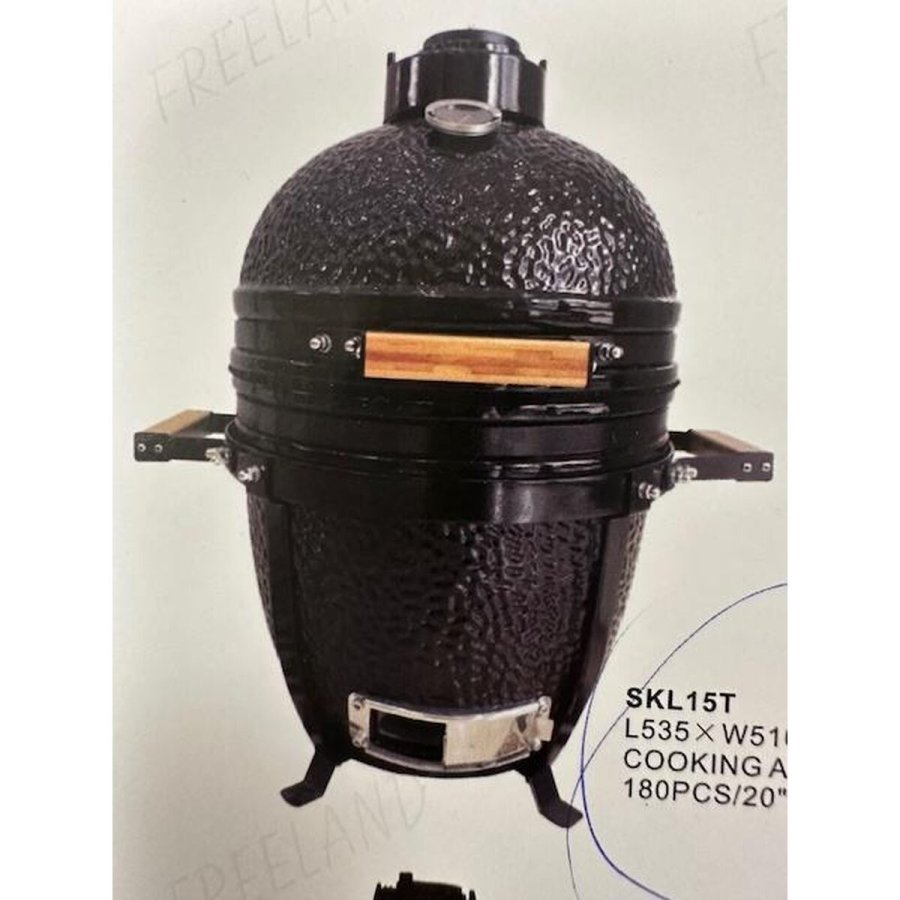 Havegrill Transportabel Home ESPRIT Metal Keramik 51 X 53 X 64 CM #3