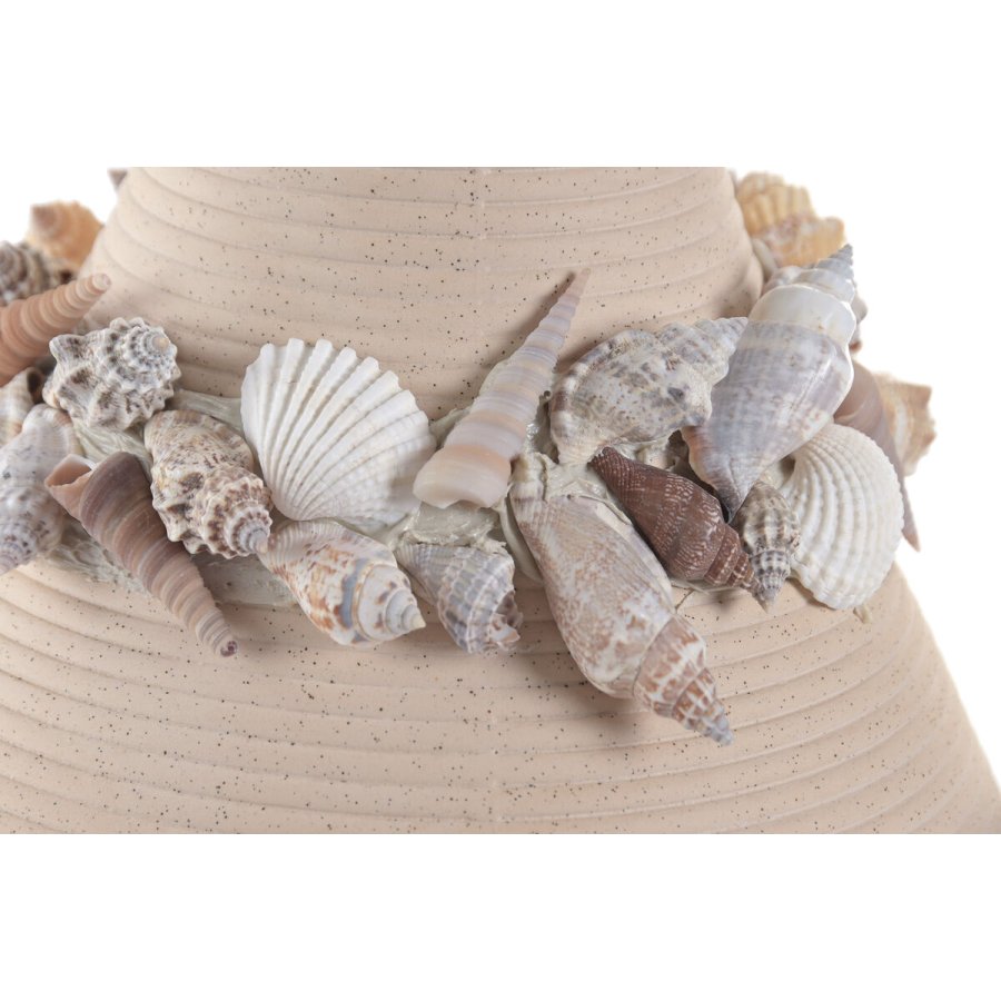 Vase Home ESPRIT Fl�defarvet Keramik Middelhavet 19 x 19 x 33 cm #2