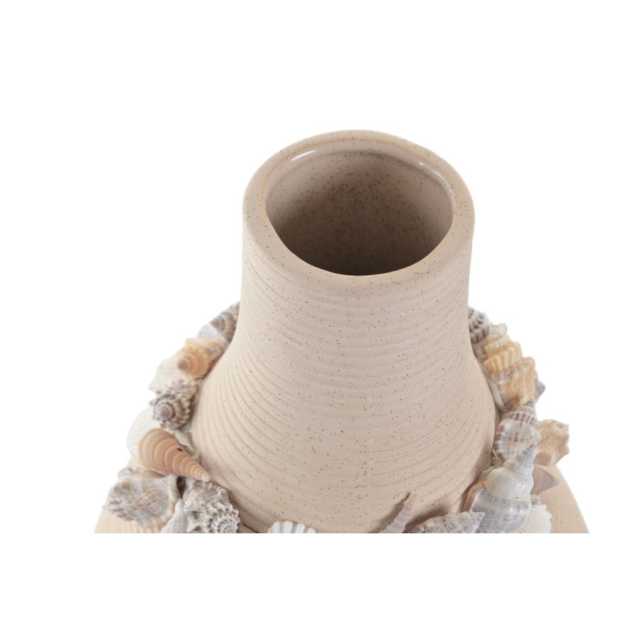 Vase Home ESPRIT Fl�defarvet Keramik Middelhavet 19 x 19 x 33 cm #3