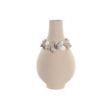 Vase Home ESPRIT Fl�defarvet Keramik Middelhavet 19 x 19 x 33 cm #1