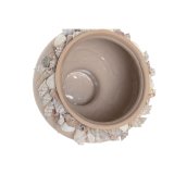 Vase Home ESPRIT Fl�defarvet Keramik Middelhavet 21 x 21 x 20 cm #4