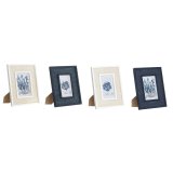 Fotoramme Home ESPRIT Hvid Marinebl� Tr� MDF S�mand Marine (4 enheder) #1