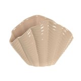 Vase Home ESPRIT Beige Stent�j Skal Middelhavet 25 X 14,5 X 17,5 CM #1