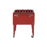 Transportabelt K�leskab Home ESPRIT R�d Metal polypropylen 71 X 59 X 95 CM #5