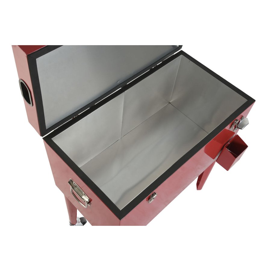 Transportabelt K�leskab Home ESPRIT R�d Metal polypropylen 71 X 59 X 95 CM #6