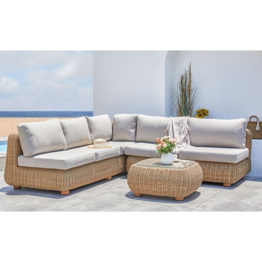 Havesofa Home ESPRIT Brun Gr� 243 X 259 X 69 CM #2