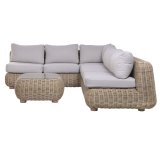Havesofa Home ESPRIT Brun Gr� 243 X 259 X 69 CM #3