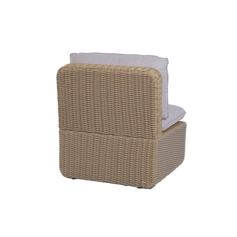 Havesofa Home ESPRIT Brun Lys brun 215 X 90 X 75 CM #4