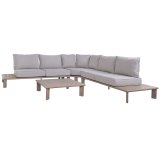 Havesofa Home ESPRIT Brun 290 X 290 X 68 CM #1