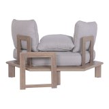 Havesofa Home ESPRIT Brun 290 X 290 X 68 CM #4