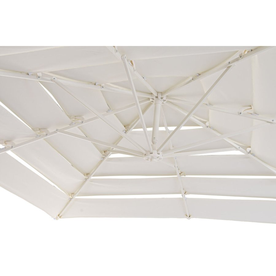 Parasol Home ESPRIT Hvid 250 X 250 X 250 CM #3