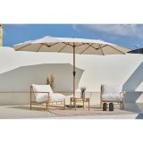 Parasol Home ESPRIT Beige 450 X 265 X 240 CM #2