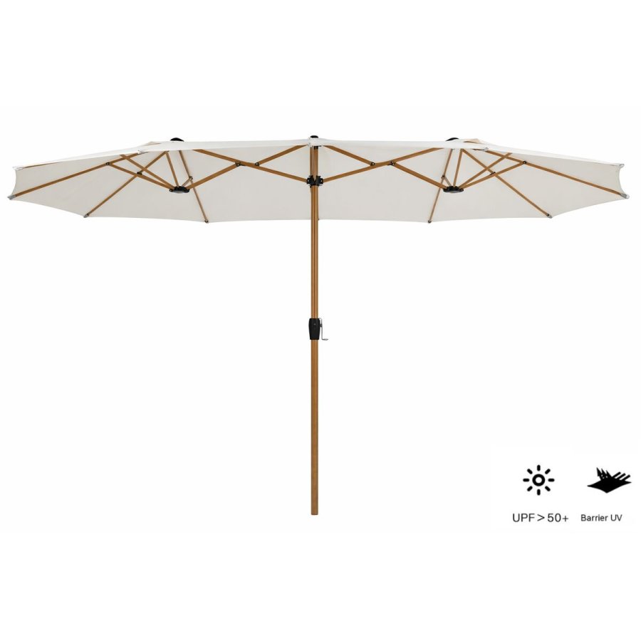 Parasol Home ESPRIT Beige 450 X 265 X 240 CM #1
