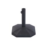 Fod for strandparasol Home ESPRIT Sort 37 X 37 X 39 CM #1