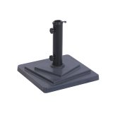 Fod for strandparasol Home ESPRIT Sort 36 x 36 x 35 cm #1