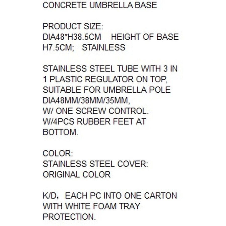 Fod for strandparasol Home ESPRIT S�lvfarvet 48 x 48 x 38 cm #4