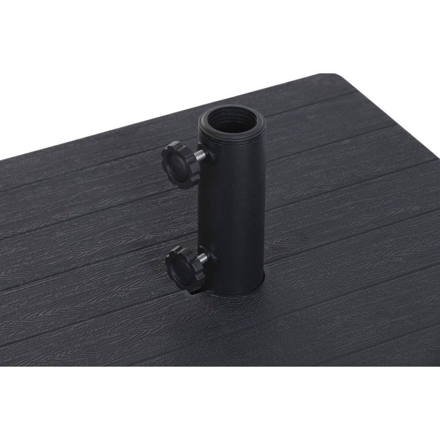 Fod for strandparasol Home ESPRIT Sort 53 X 53 X 30 CM #4