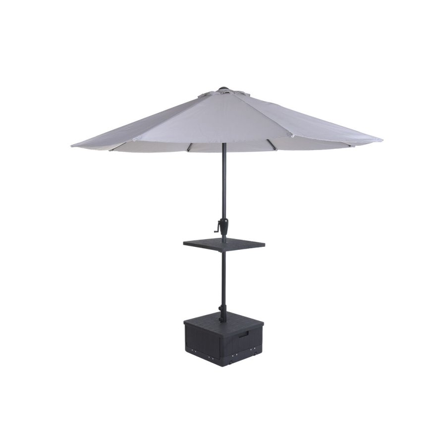 Fod for strandparasol Home ESPRIT Sort 53 X 53 X 30 CM #1