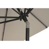 Parasol Home ESPRIT Sort Sand 265 265 X 265 X 250 CM #5