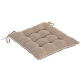 Pude Home ESPRIT Hvid Beige Have 40 x 40 x 5 cm #2