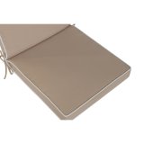 Hynde til liggestol Home ESPRIT Hvid Beige Have 115 X 42 X 5 CM #4